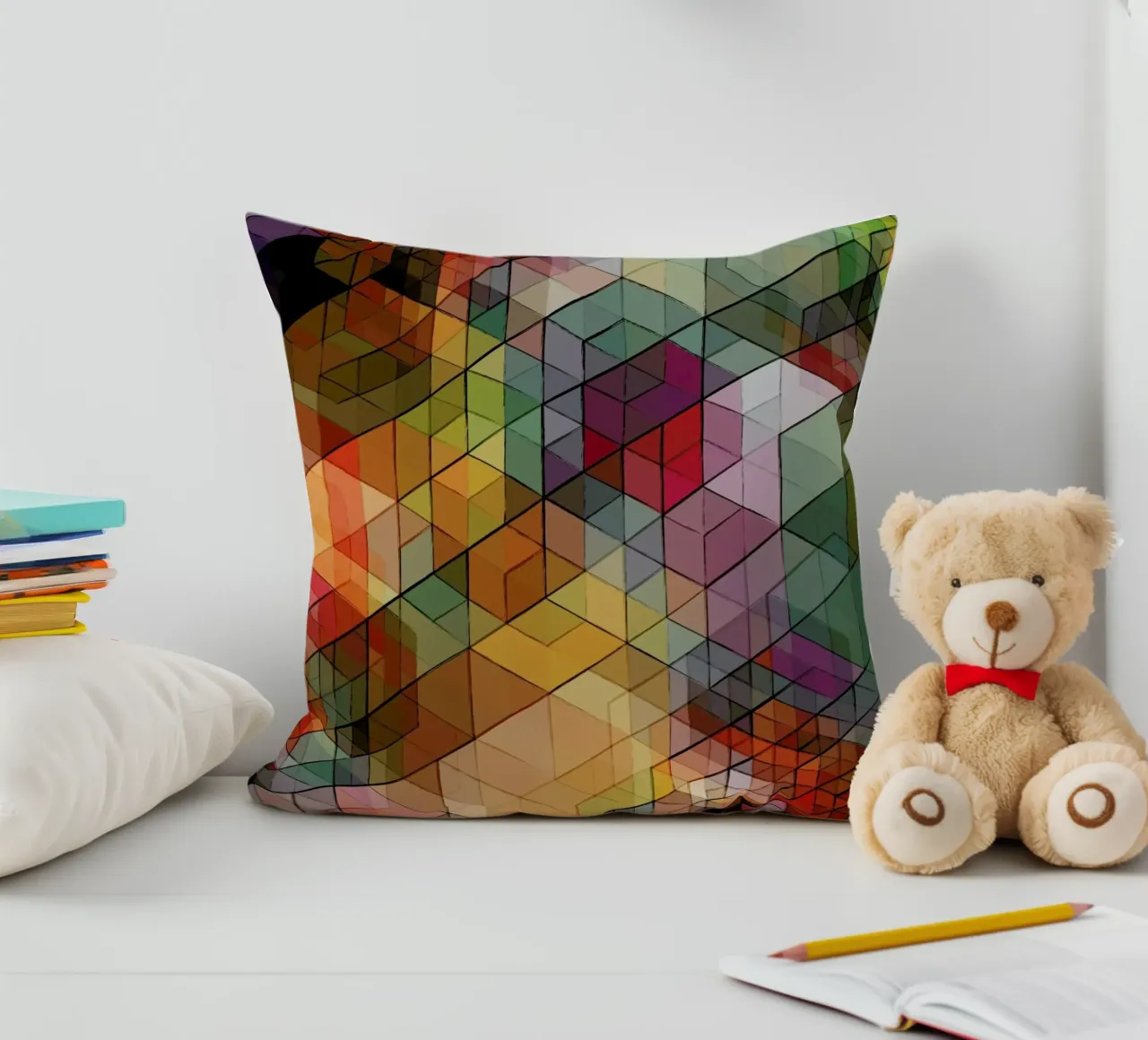 Cuben Sketch cuscino da Excites