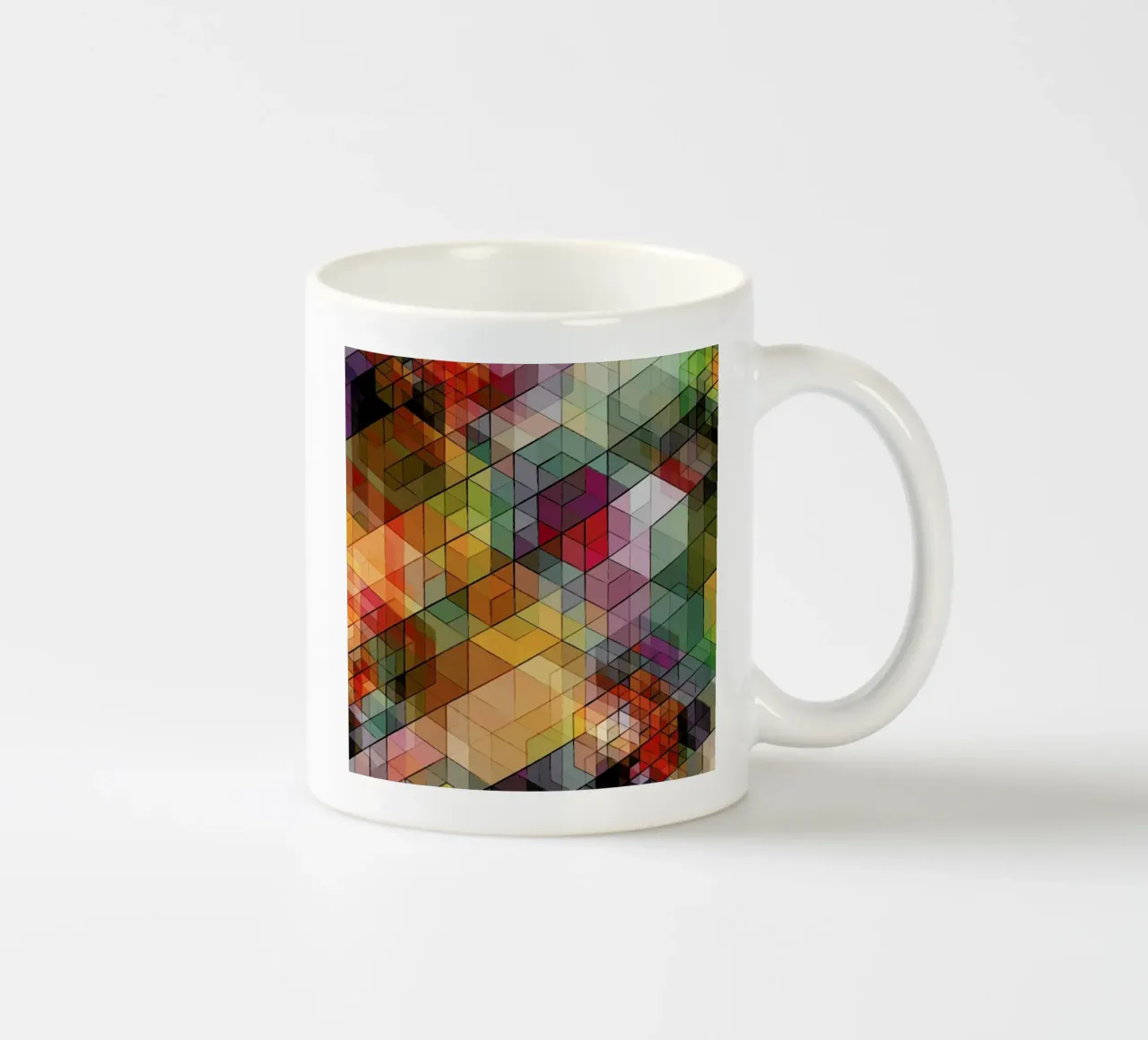 Cuben Sketch tazza in ceramica da Excites