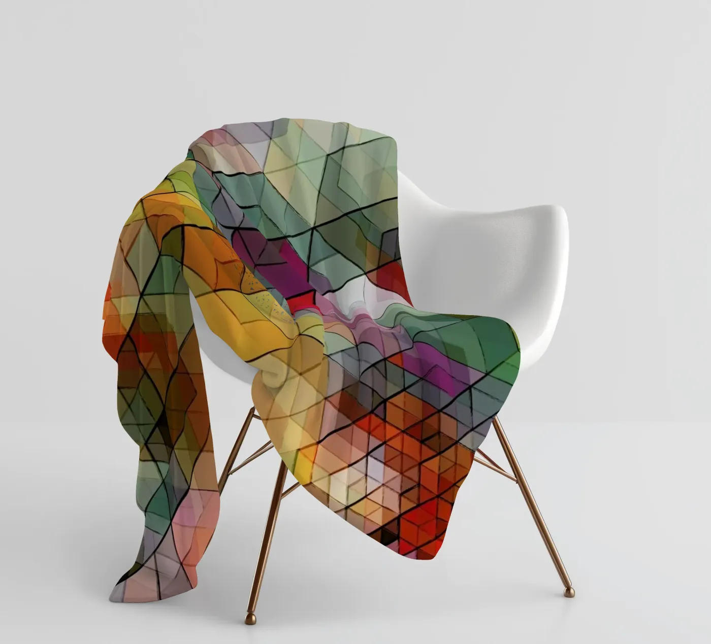 Cuben Sketch Fleecedecke von Excites