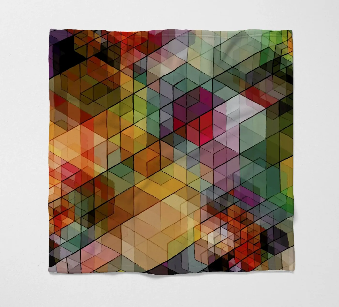 Cuben Sketch Fleecedecke von Excites