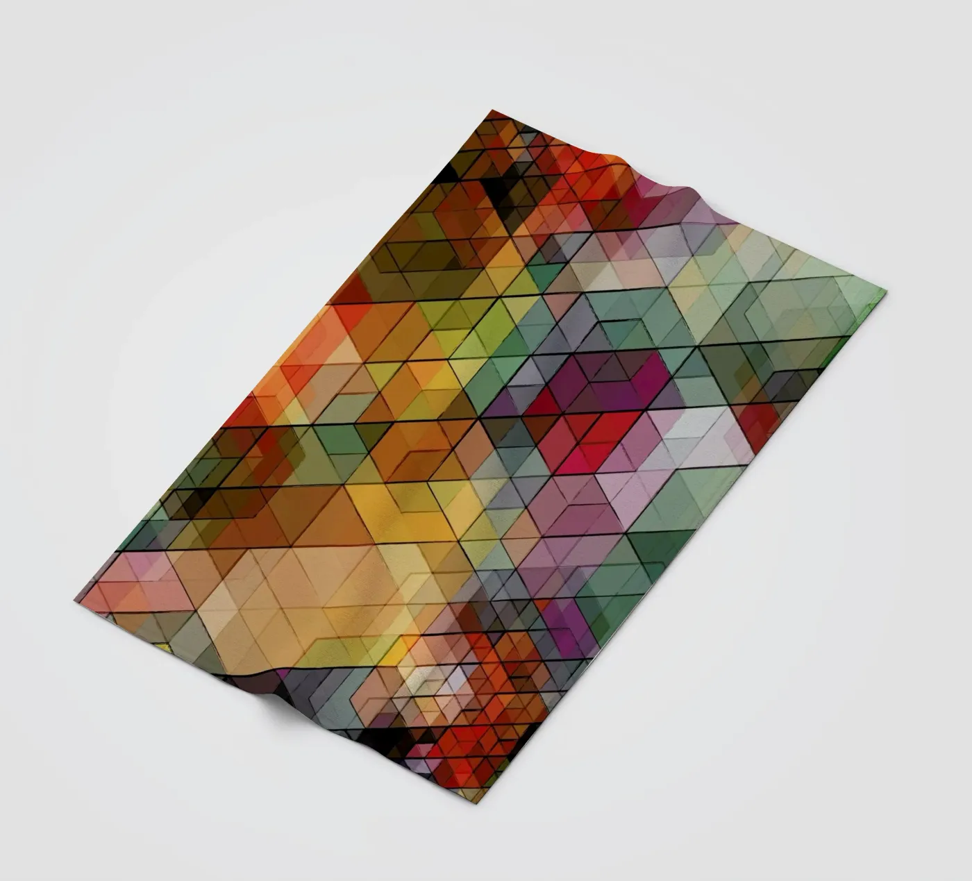 Cuben Sketch Fleecedecke von Excites