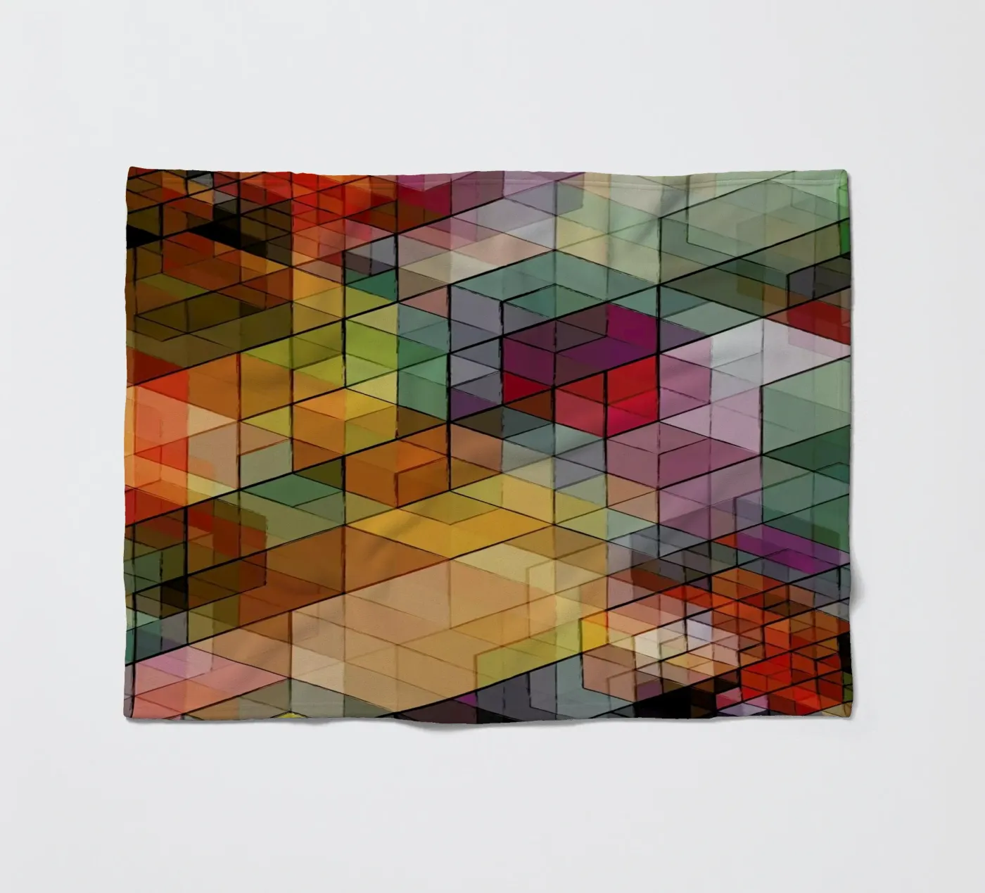 Cuben Sketch Fleecedecke von Excites