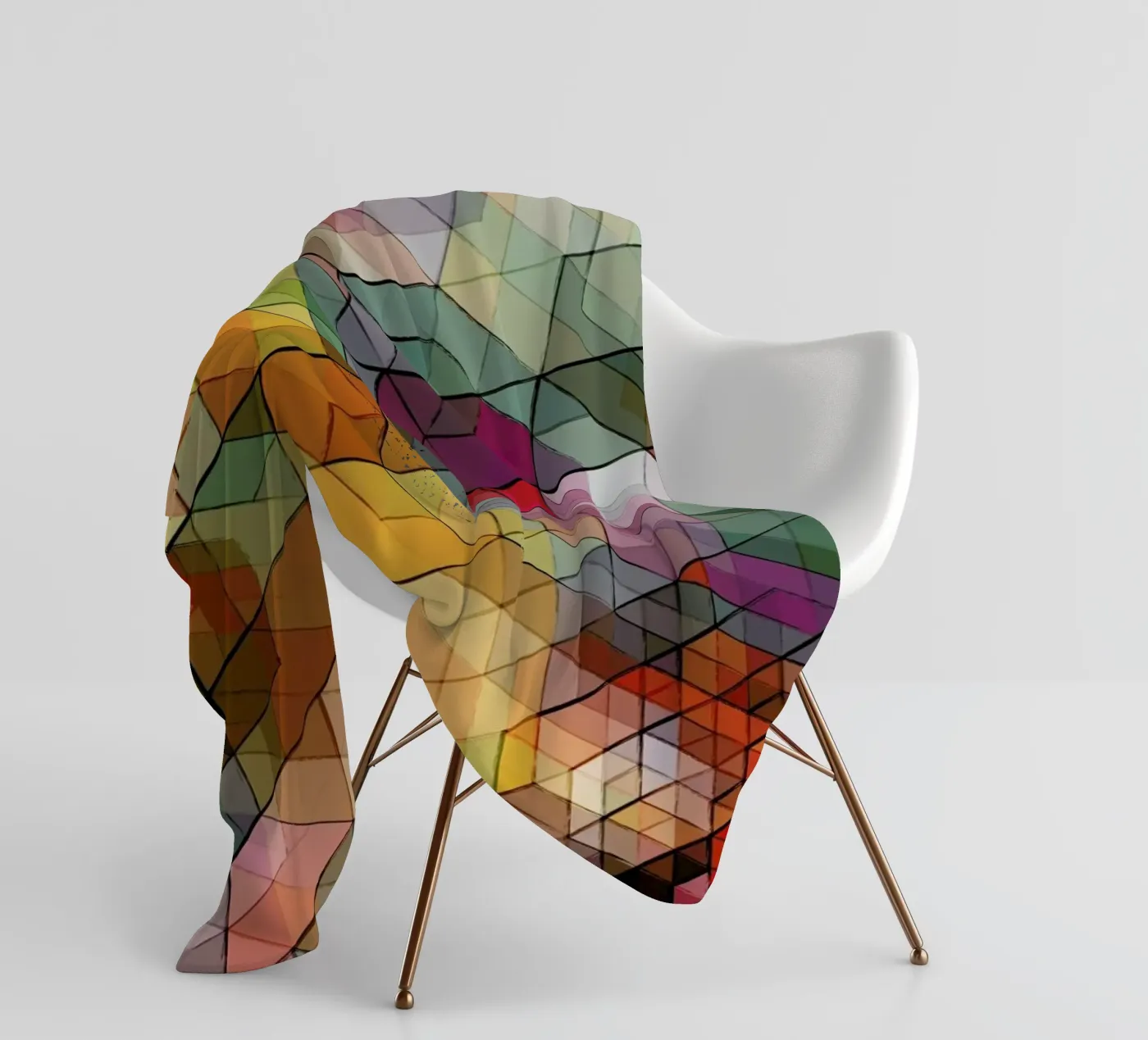 Cuben Sketch Fleecedecke von Excites