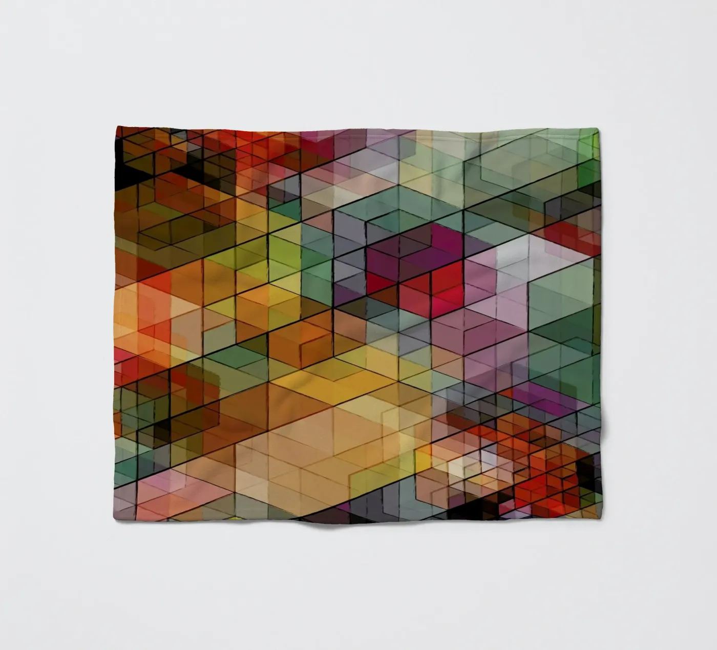 Cuben Sketch Fleecedecke von Excites