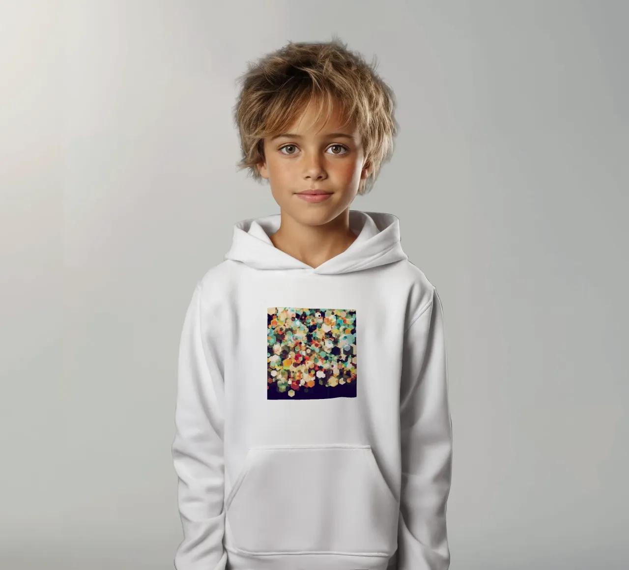 Cuben Cubic Spine felpa bambino con cappuccio da Excites