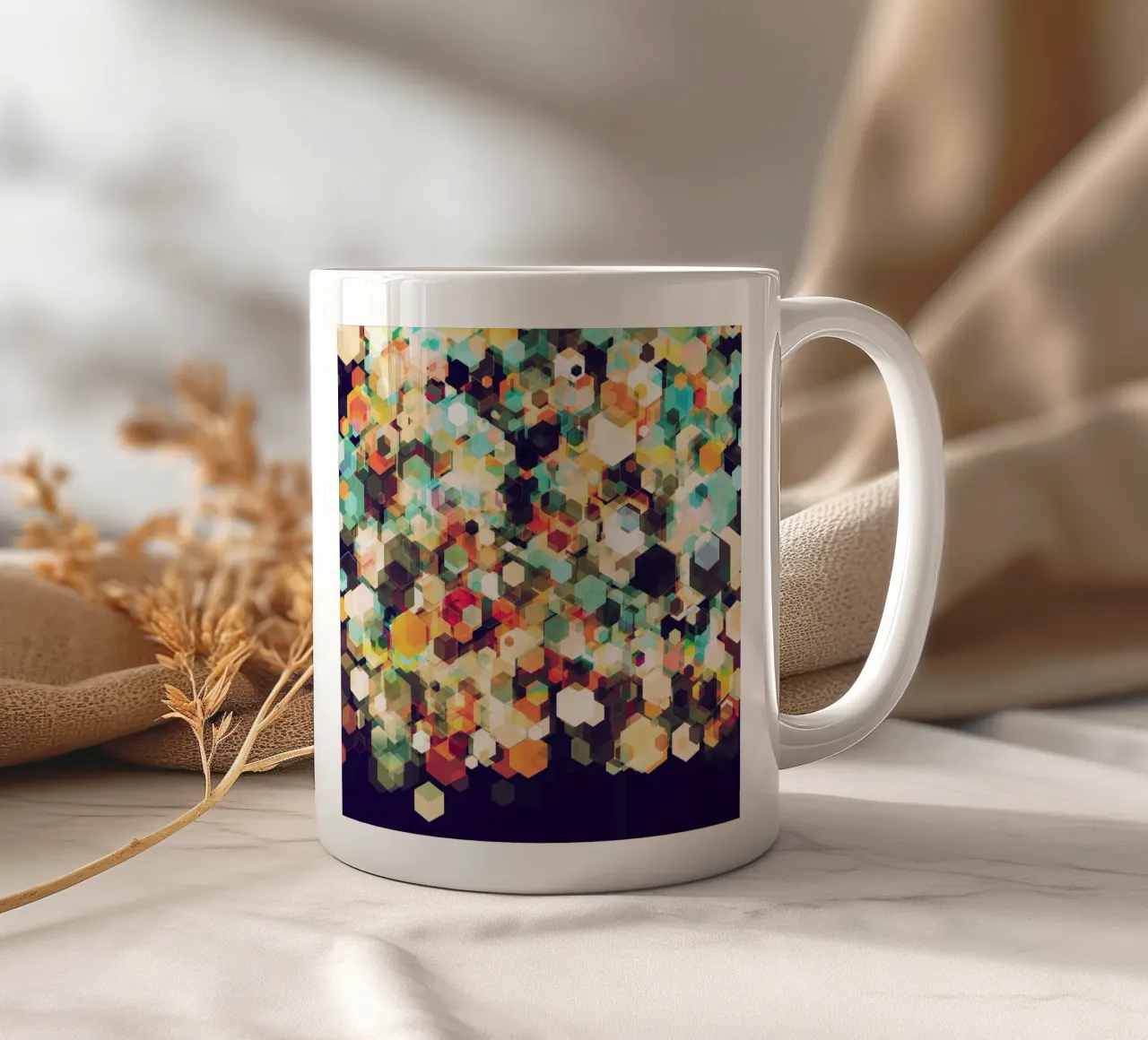 Cuben Cubic Spine tazza in ceramica da Excites