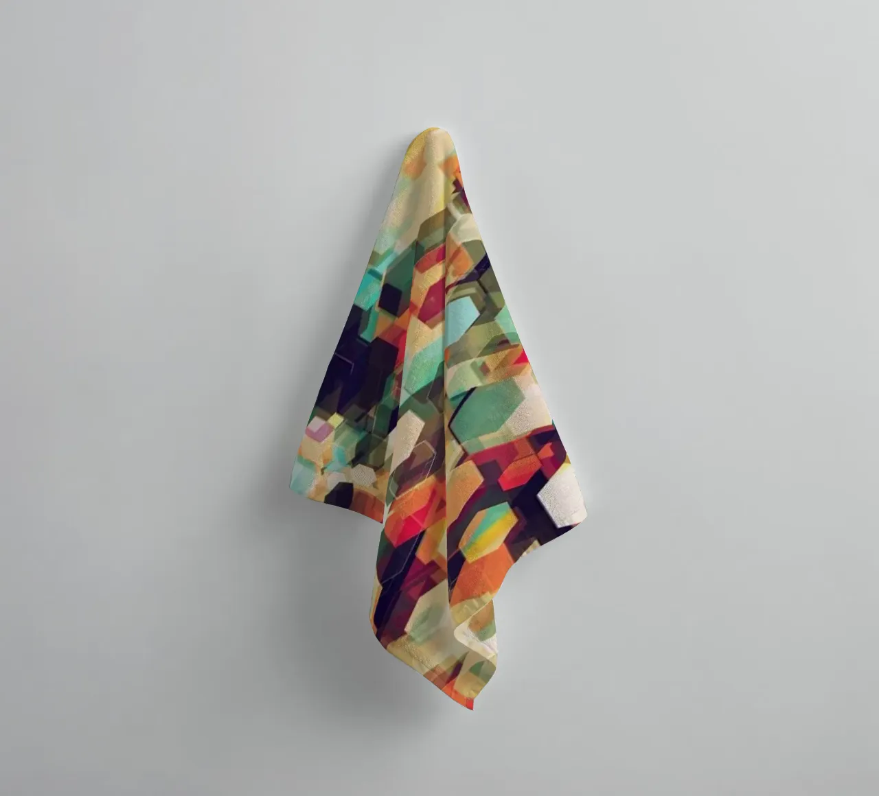 Cuben Cubic Spine asciugamano da bagno da Excites