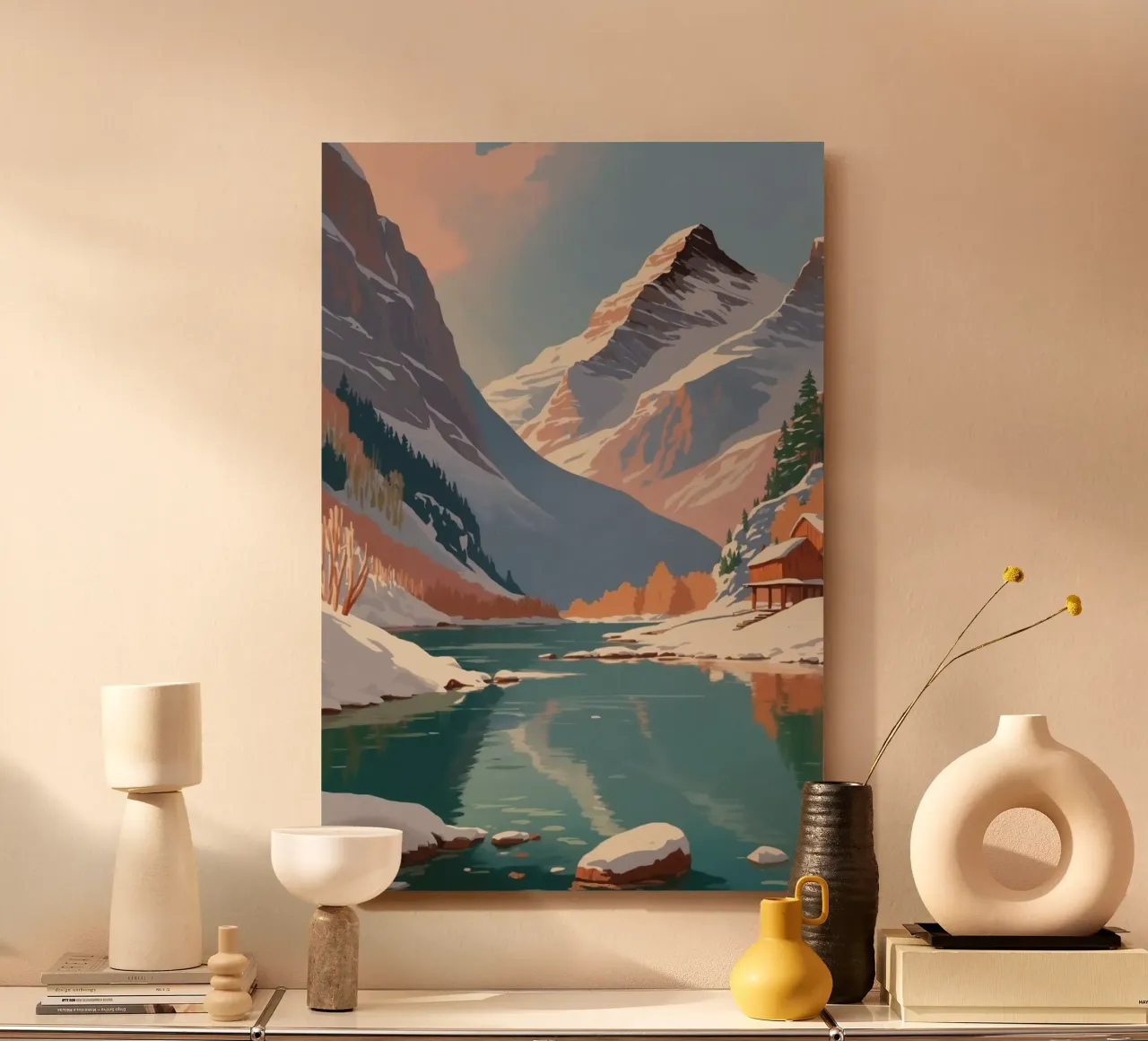 Pragser Wildsee: Winter magic | Werk 2 alu-dibond by AlbertKlee