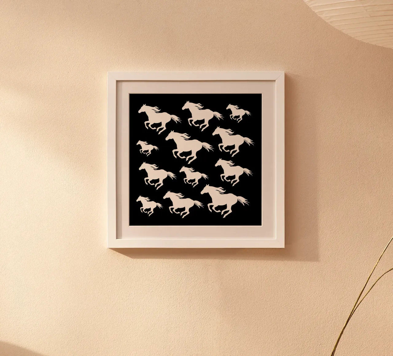 Running wild horses carta hahnemühle da baobabprintstore