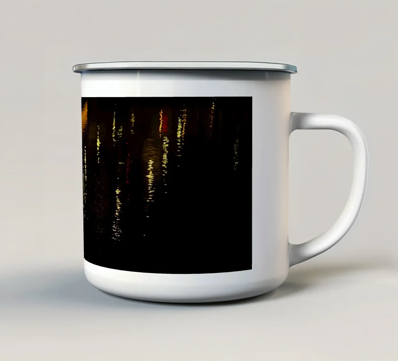 Luci liquide tazza in smalto da Romy Mueller Waterworld