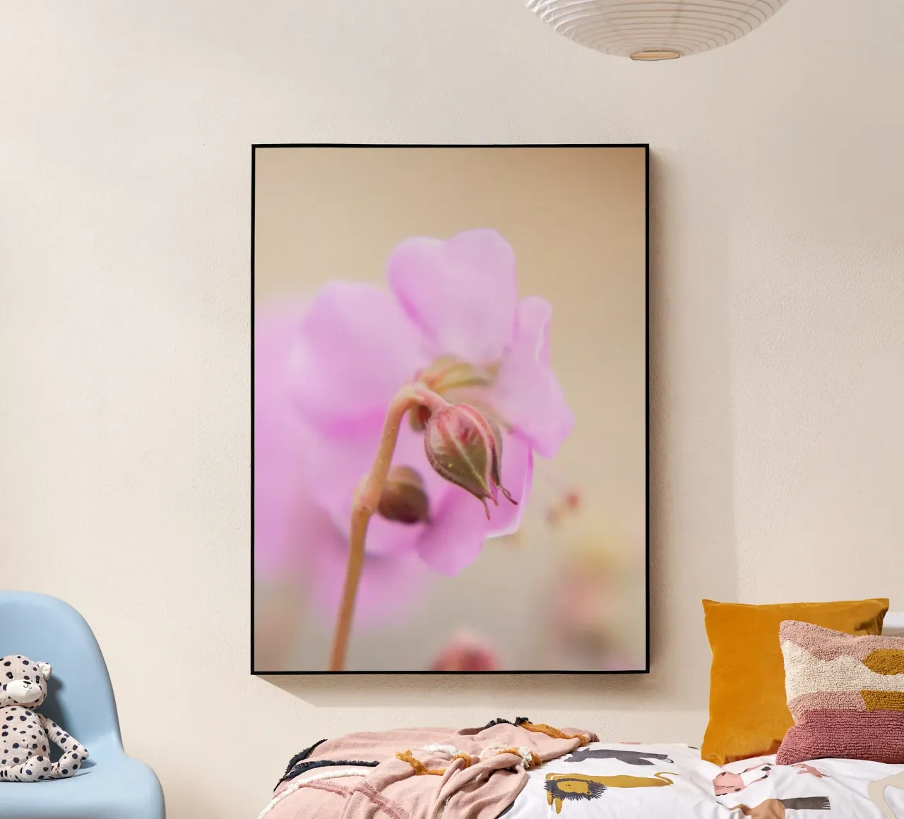 Petali rosa plexiglass da Naturdetail Fotografie