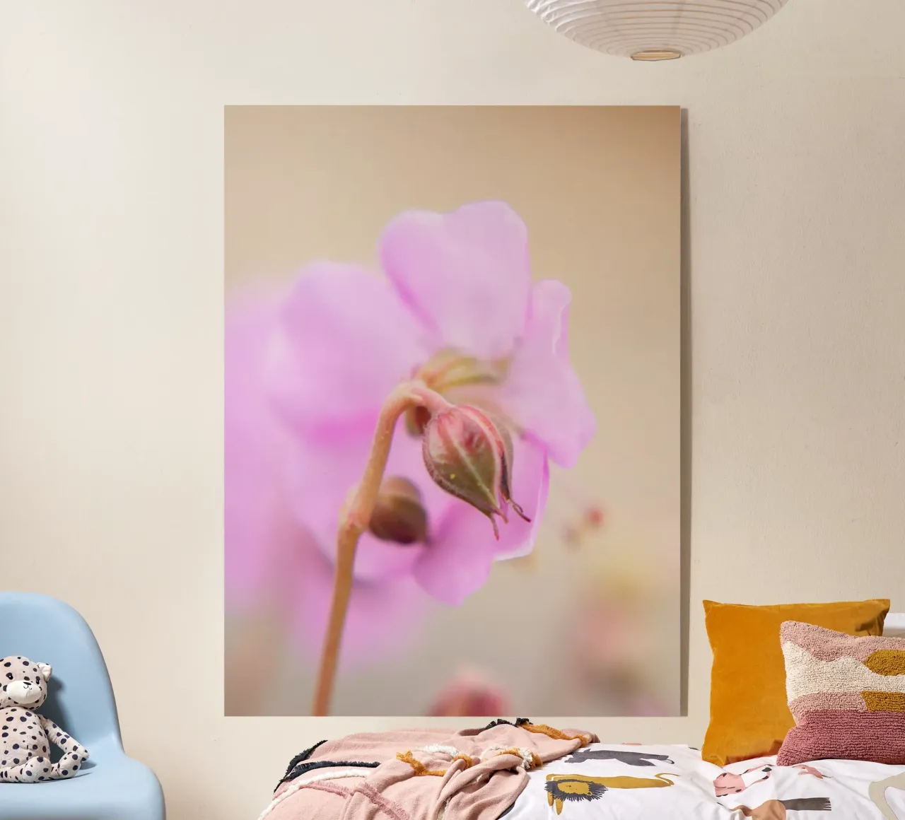 Petali rosa plexiglass da Naturdetail Fotografie