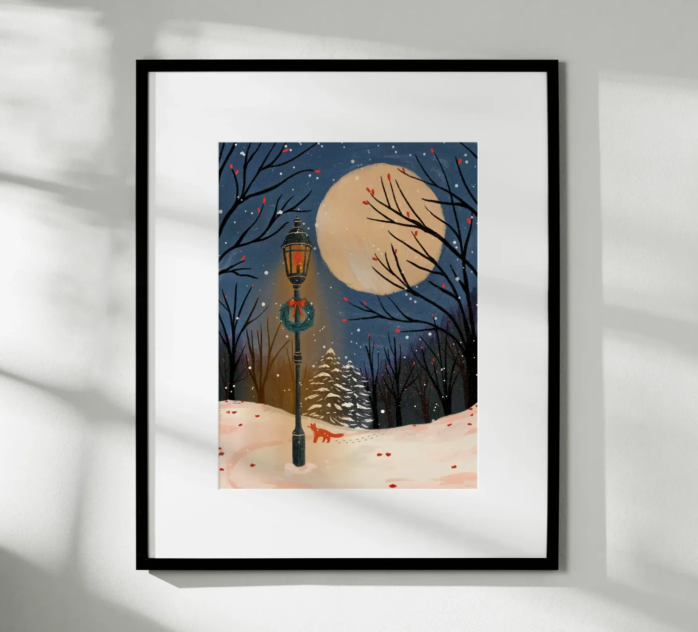 Winter Night poster by moDeern