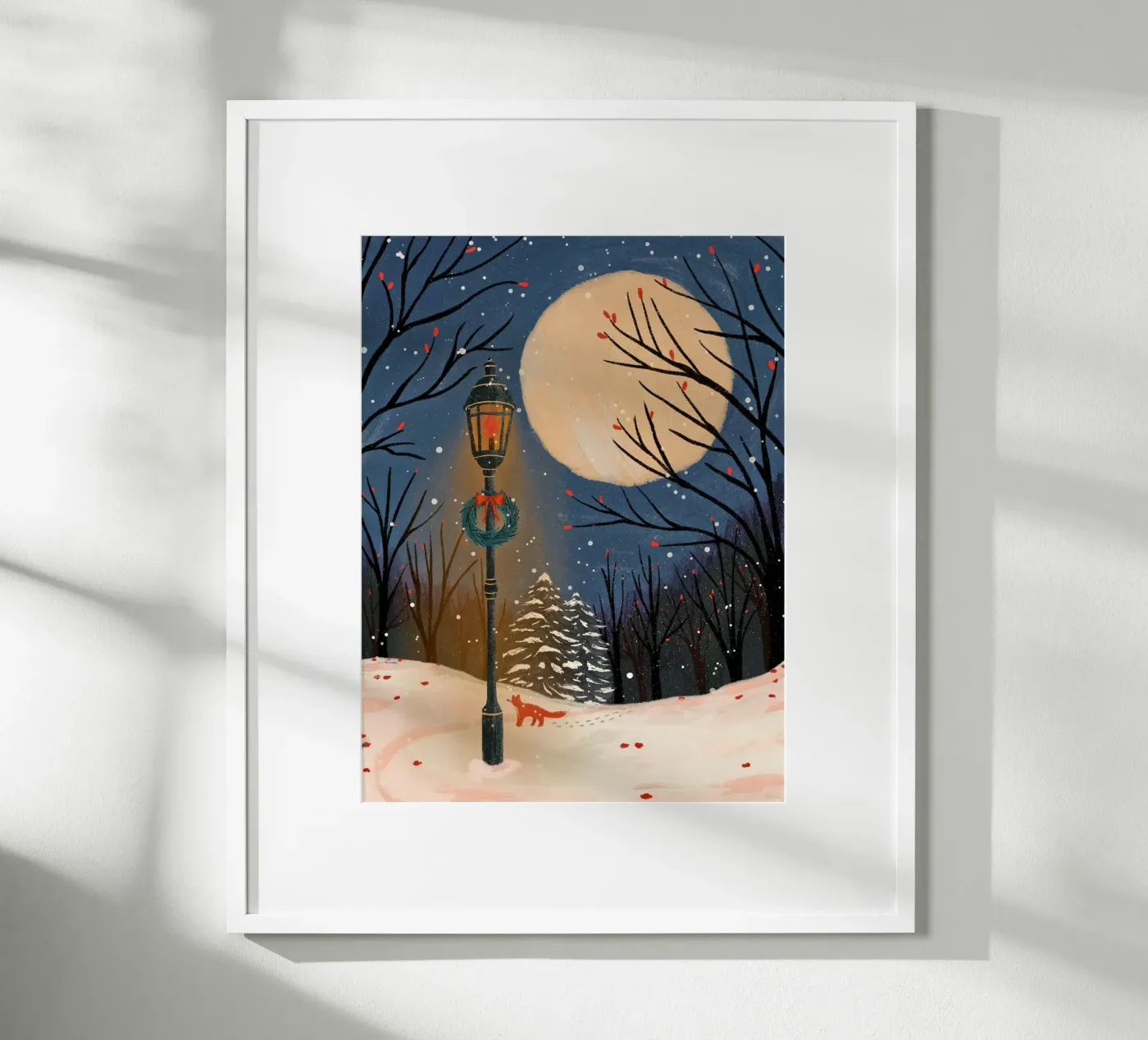 Winter Night poster by moDeern