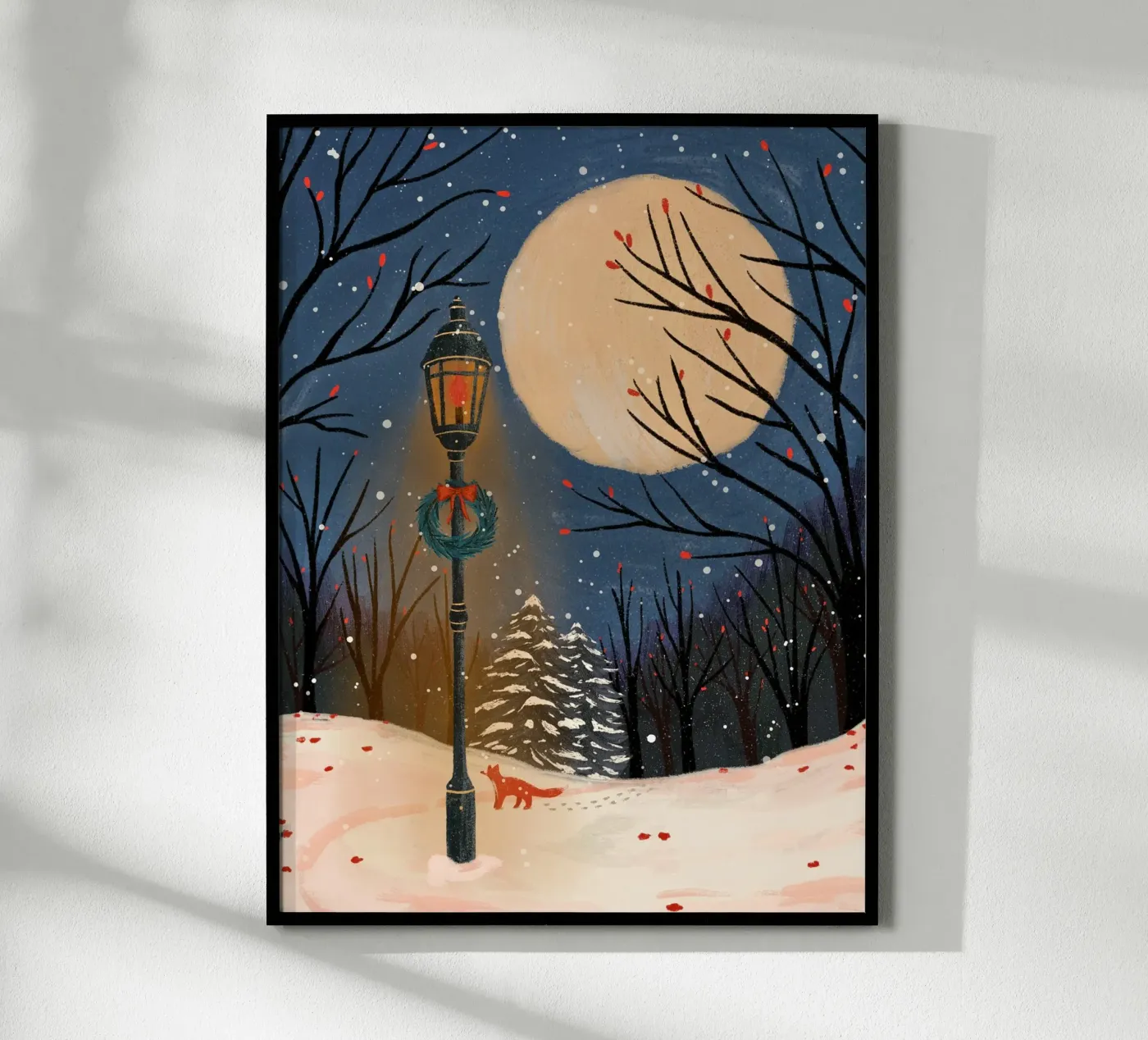 Winter Night poster by moDeern