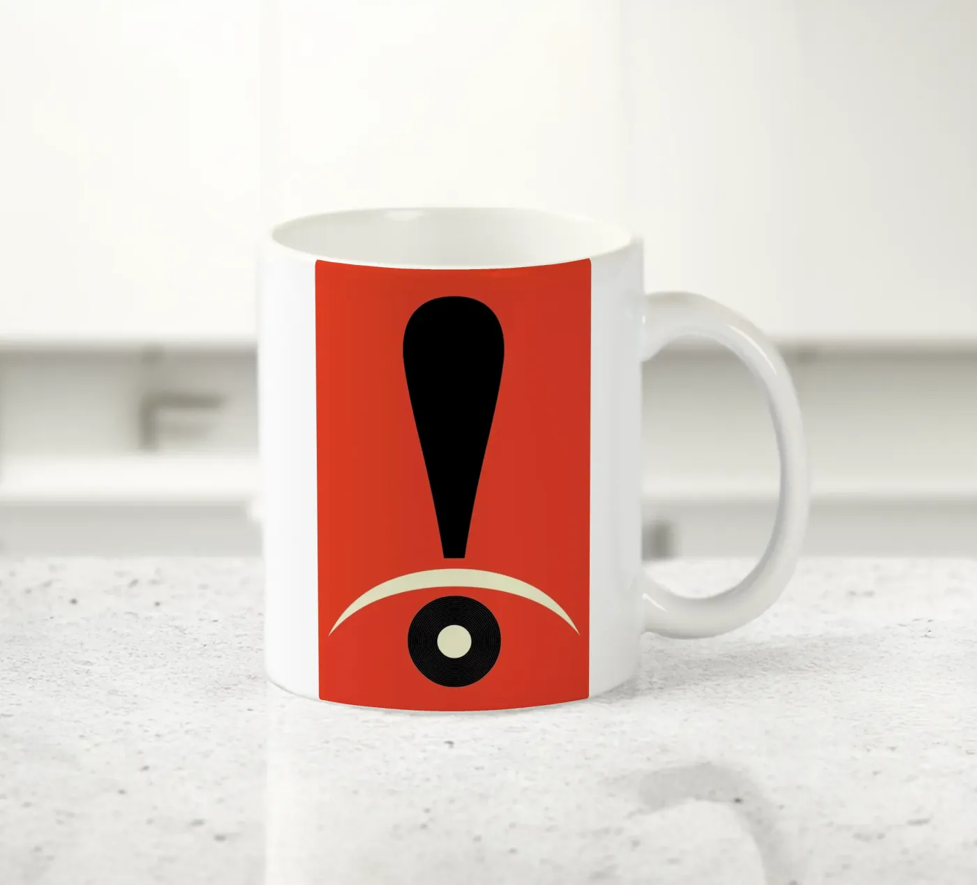 Alarm ceramic mug by Excites