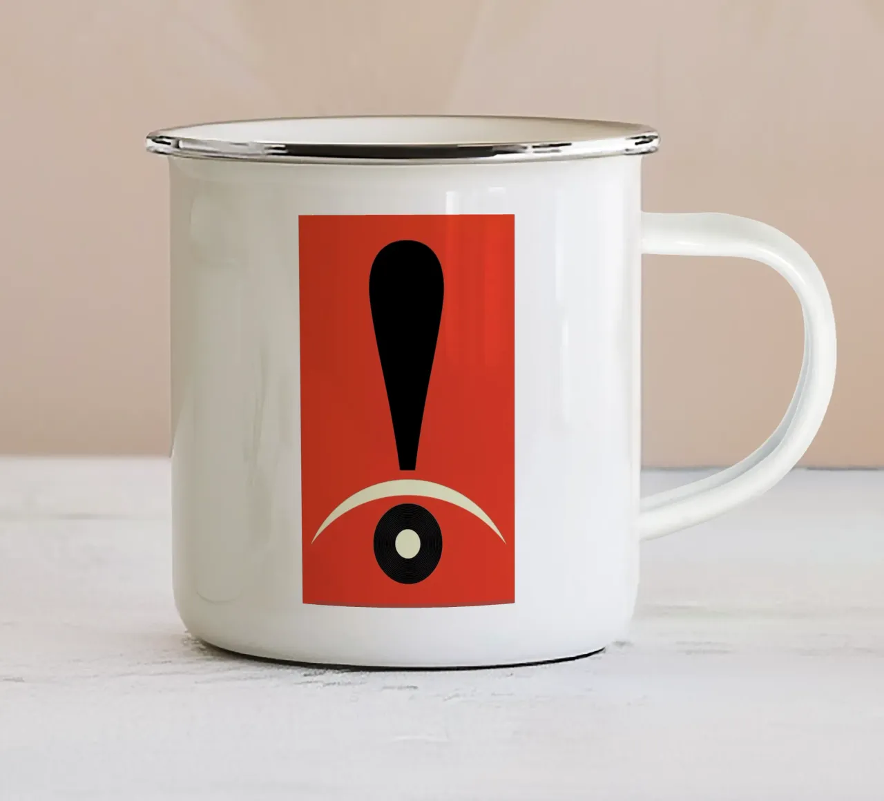 Alarm tazza in smalto da Excites