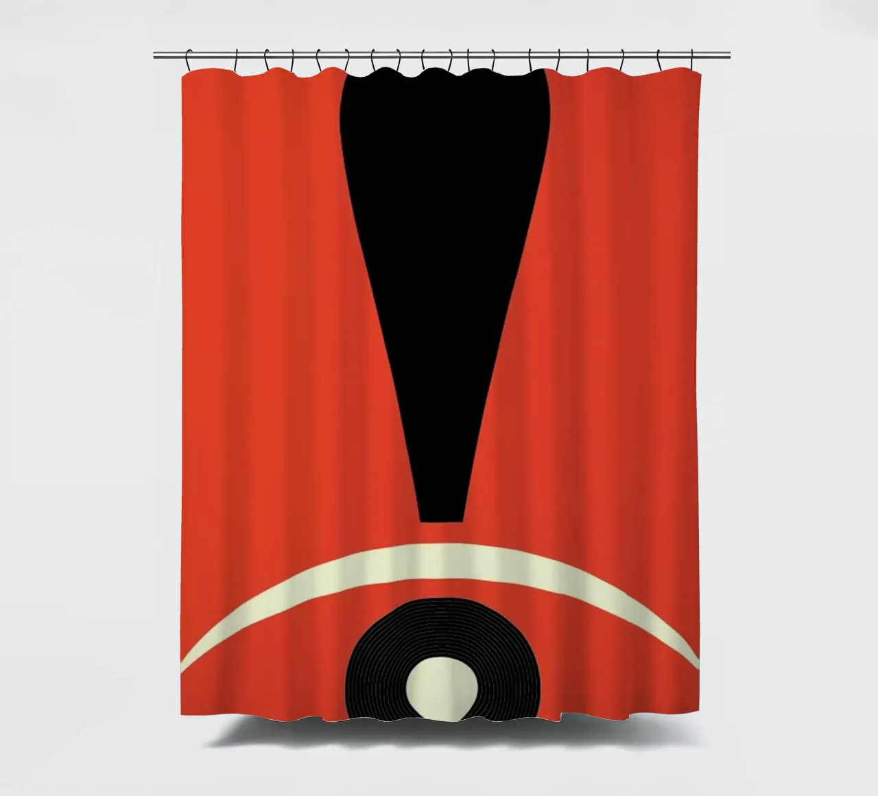 Alarm Duschvorhang von Excites