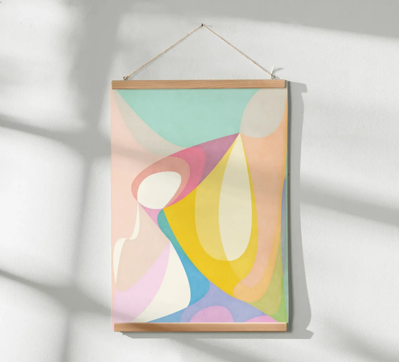 Gioia solare poster da Abstract 888