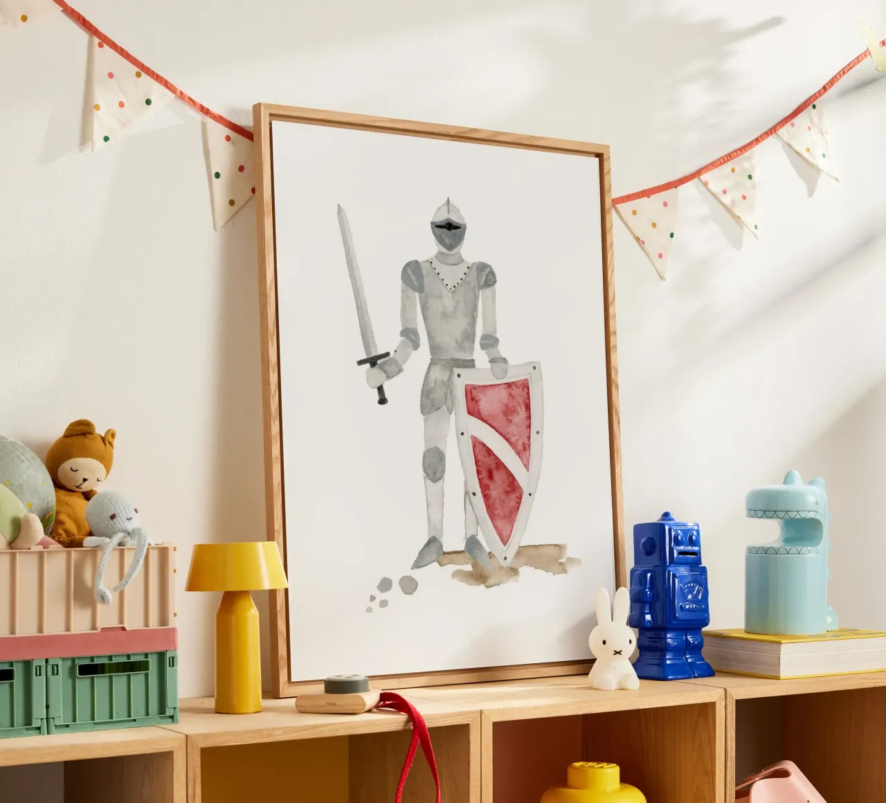 Edler Ritter plexiglass da herzundpapier