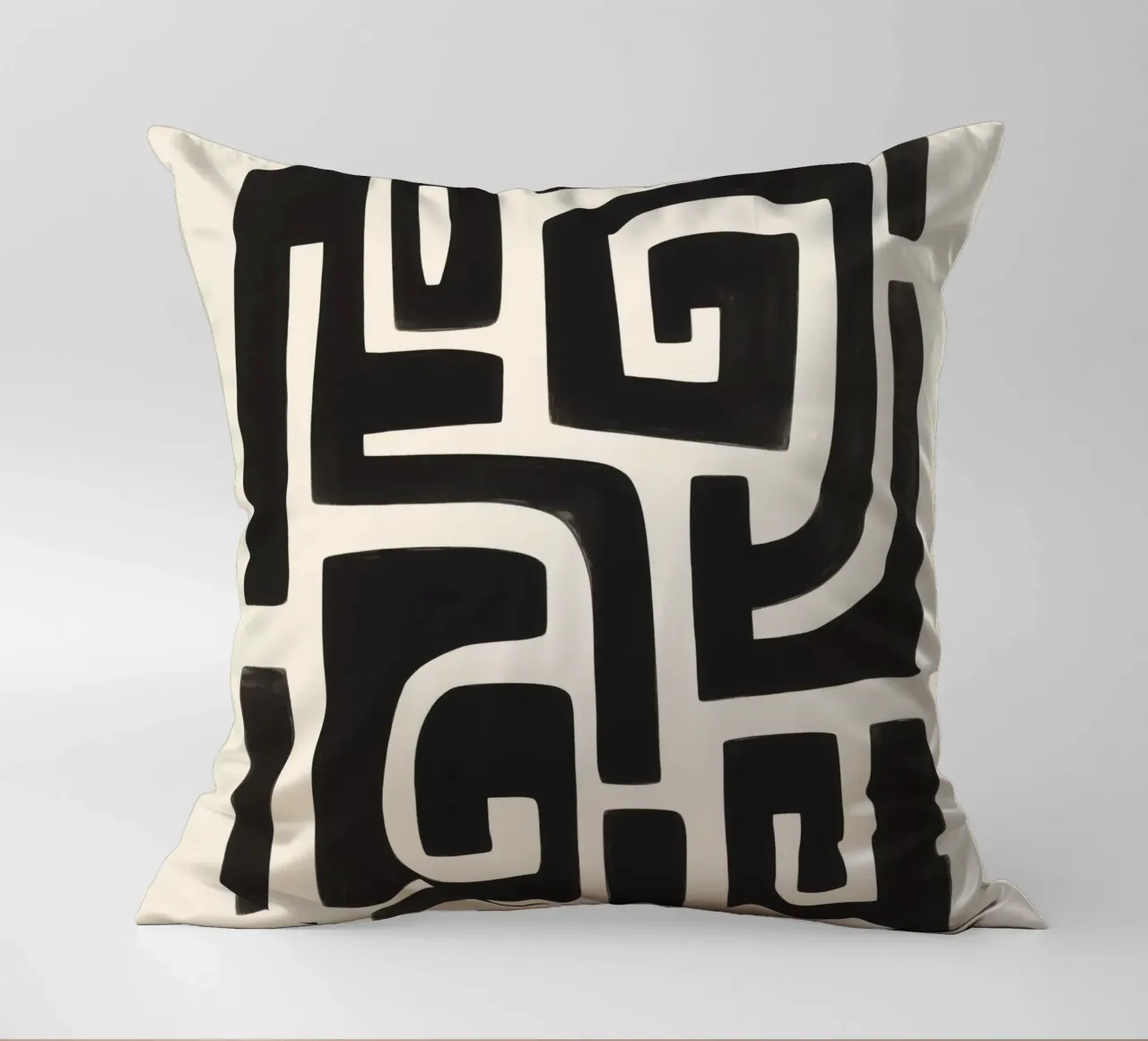 Labirinto della città | Sofisticatezza e chiarezza cuscino da Autofocus