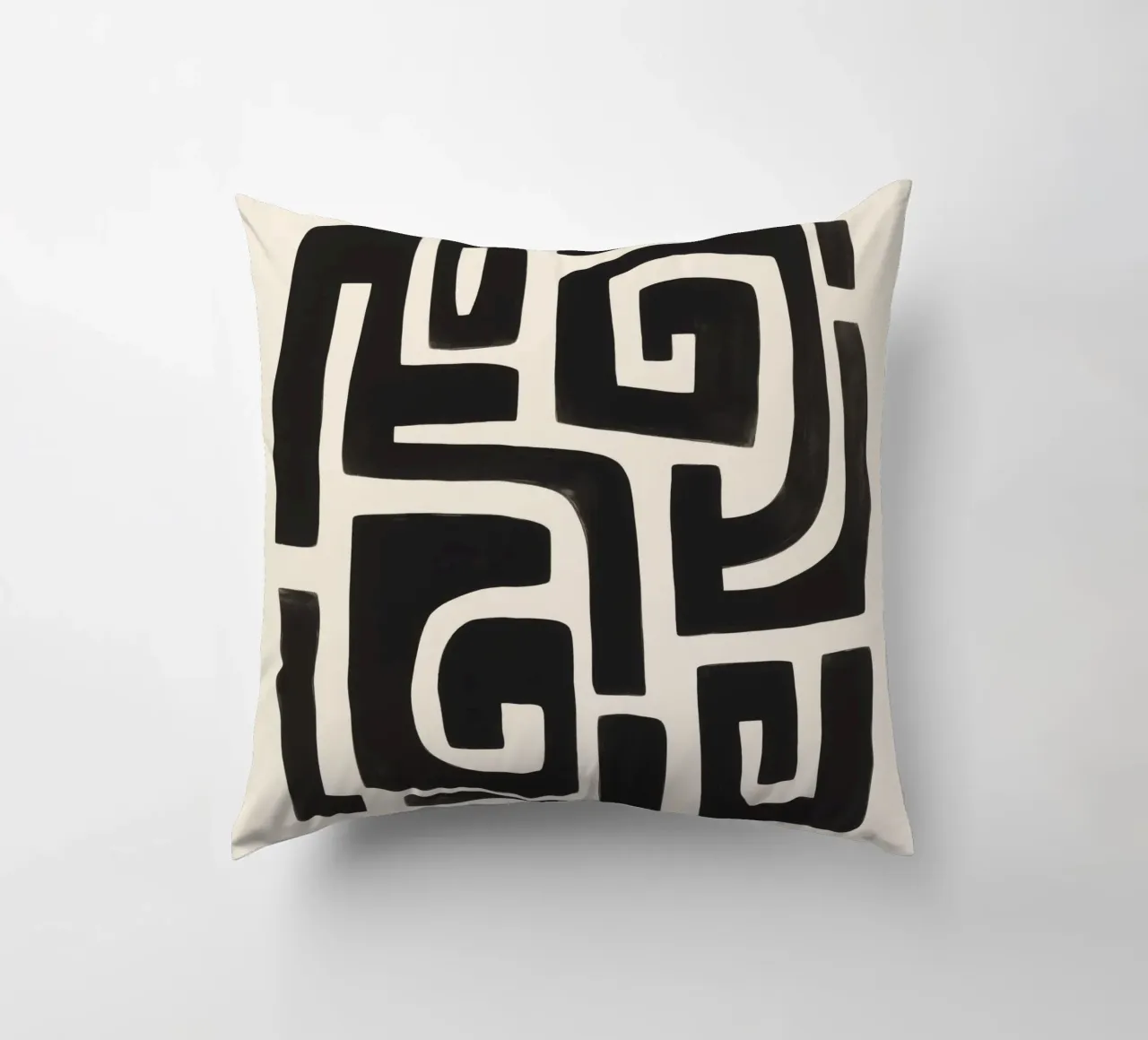 Stadslabyrint | Verfijning en helderheid kussen van Autofocus