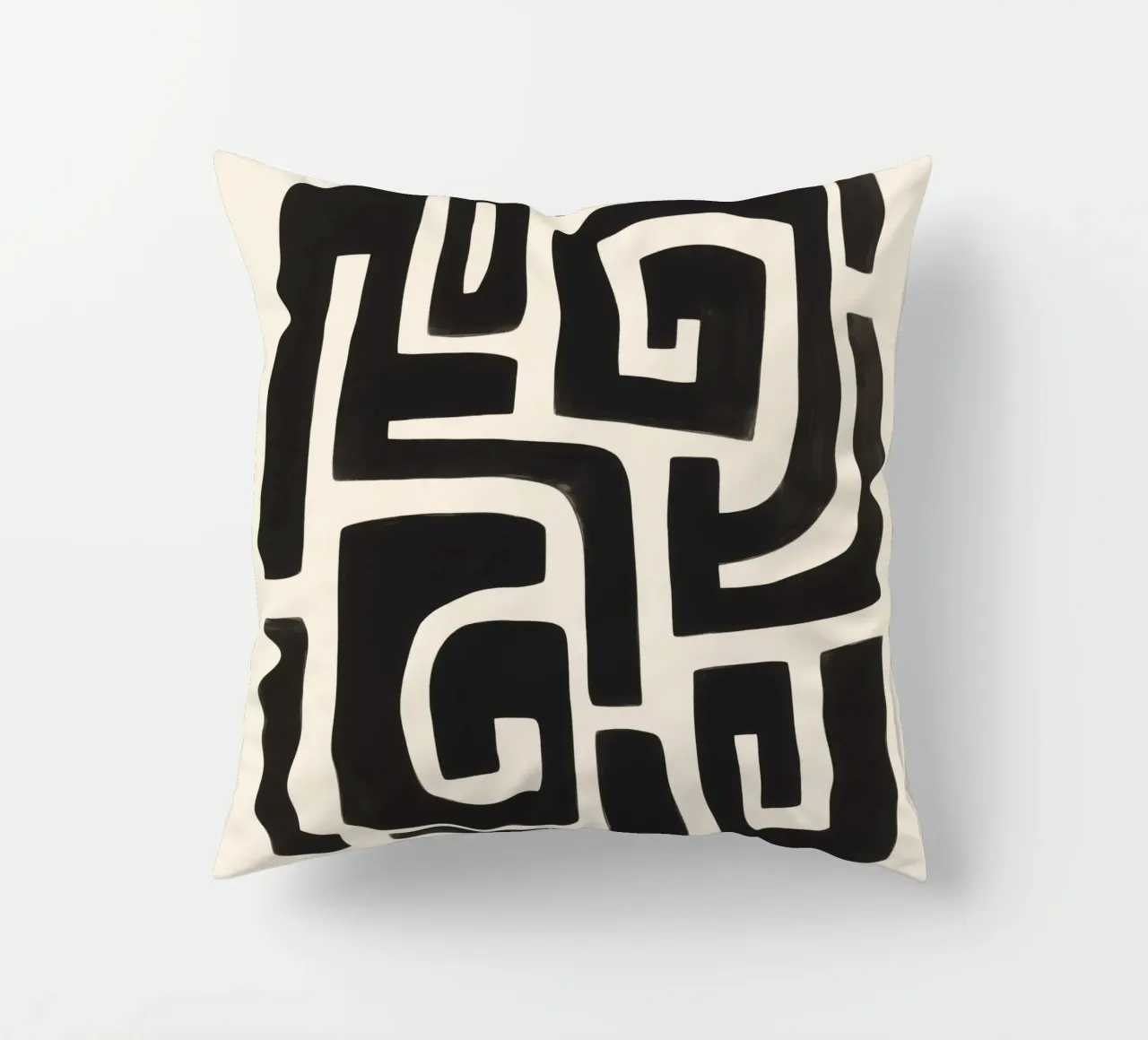 Stadslabyrint | Verfijning en helderheid kussen van Autofocus