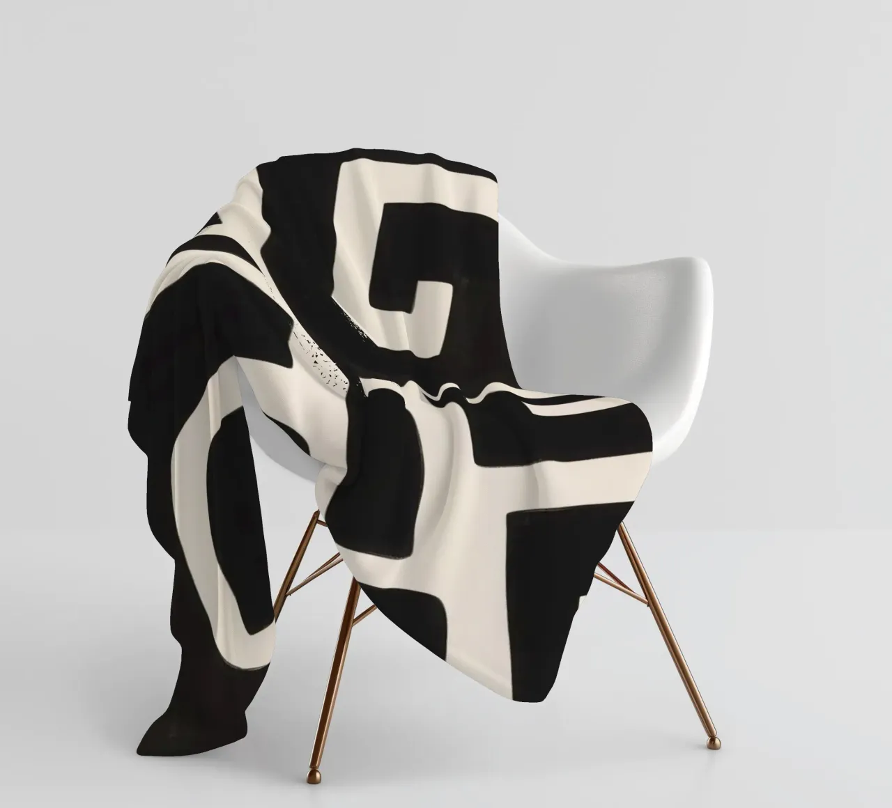 Labyrinthe urbain | sophistication et clarté plaid polaire de Autofocus