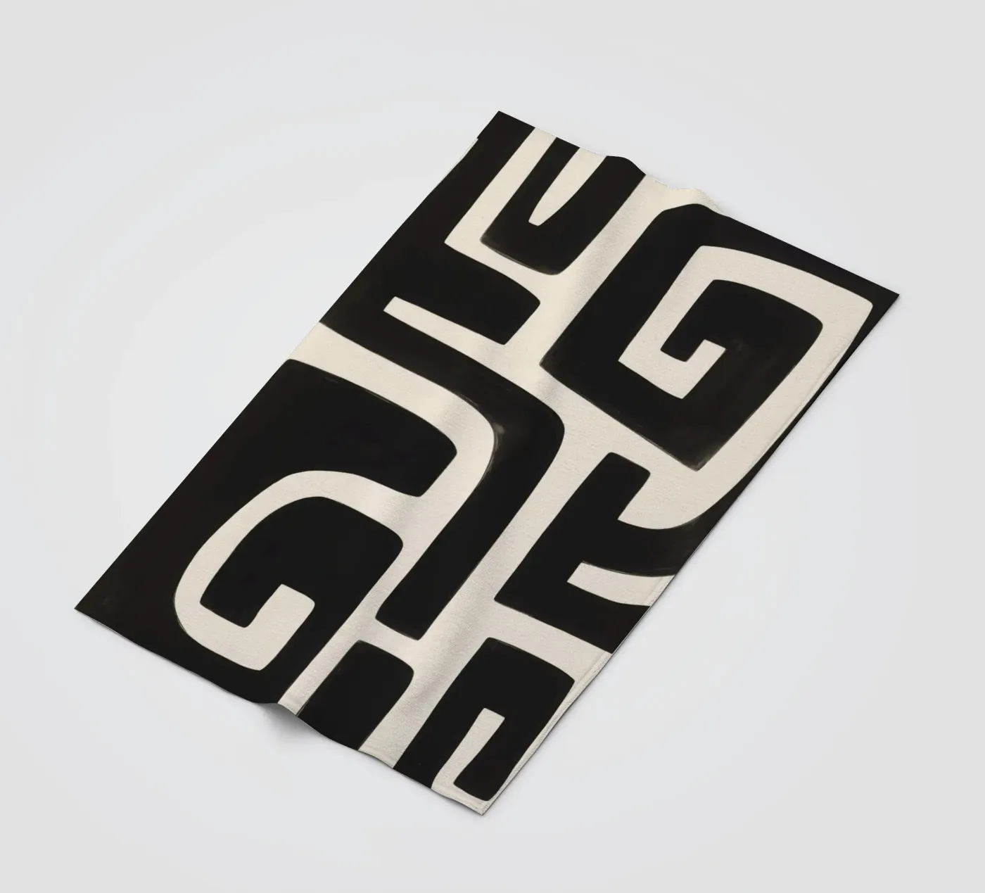 City labyrinth | Sophistication and clarity fleece blanket by Autofocus