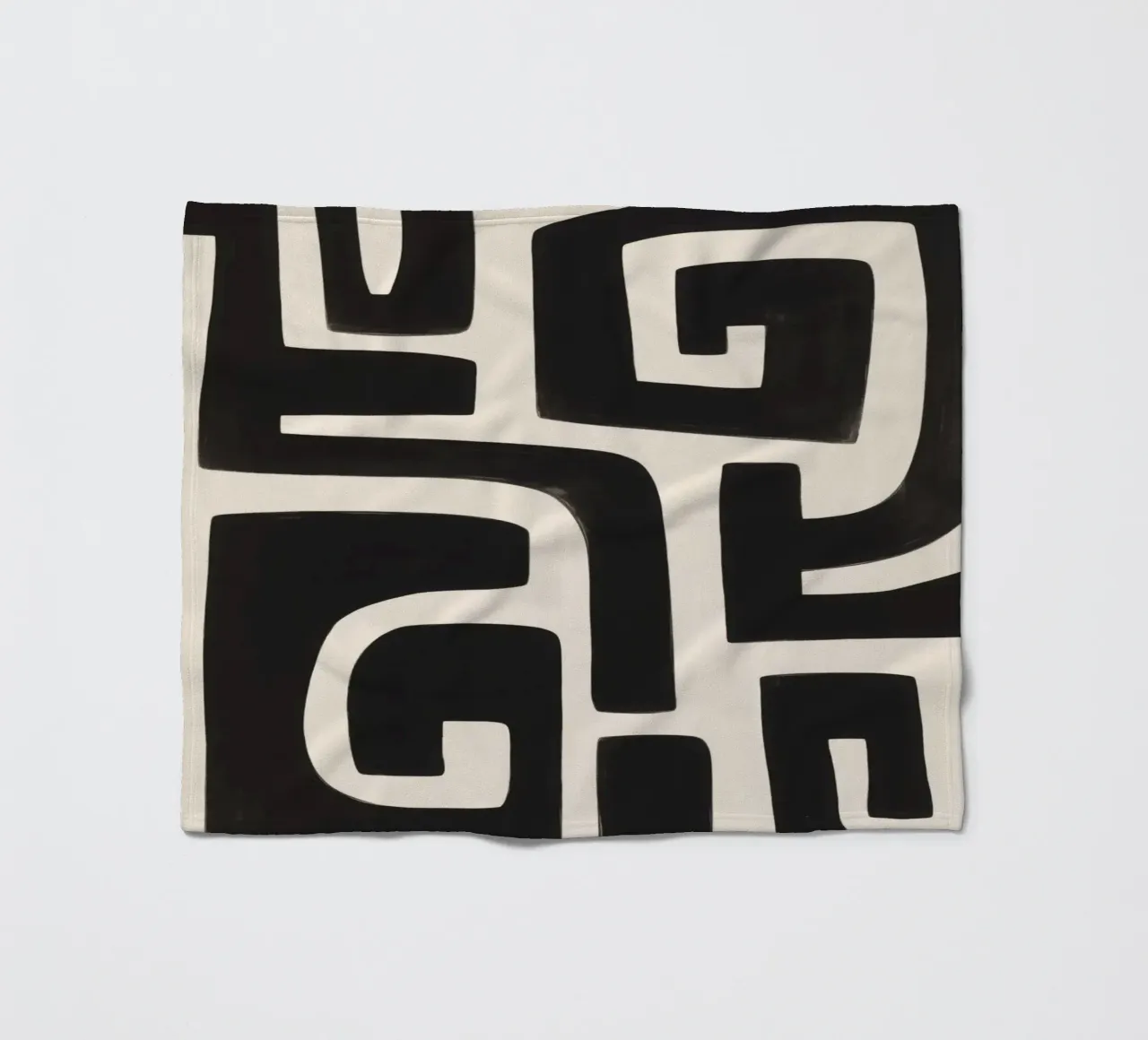 Labyrinthe urbain | sophistication et clarté plaid polaire de Autofocus