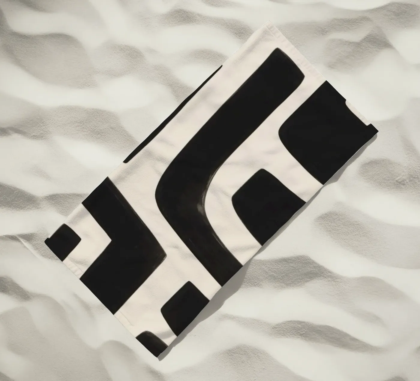 Labirinto della città | Sofisticatezza e chiarezza telo mare da Autofocus