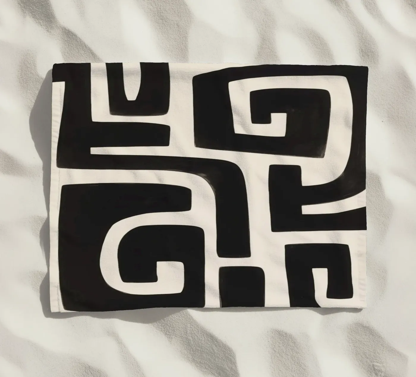 Labirinto della città | Sofisticatezza e chiarezza telo mare da Autofocus