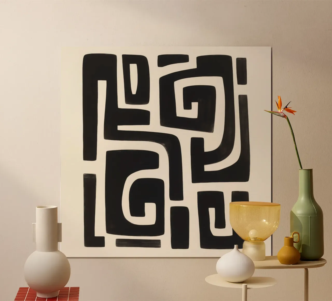 Labirinto della città | Sofisticatezza e chiarezza poster da Autofocus