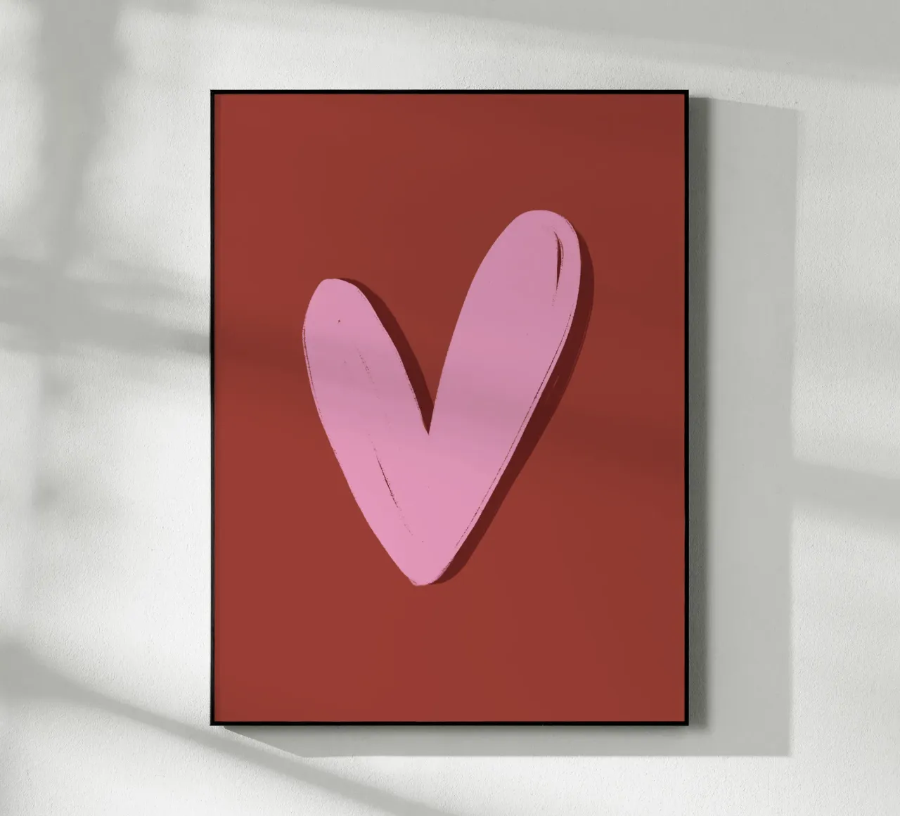 Heart plexiglass da we line studio - art