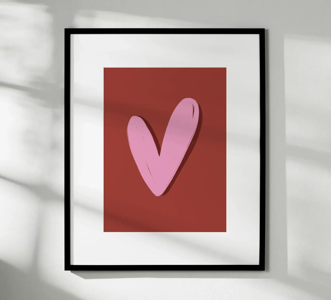 Heart poster da we line studio - art