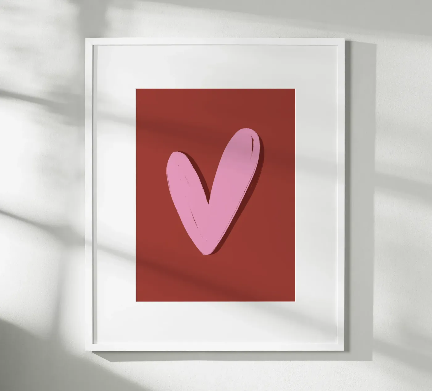 Heart poster da we line studio - art