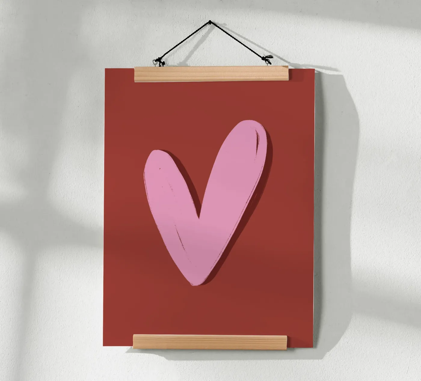 Heart poster da we line studio - art