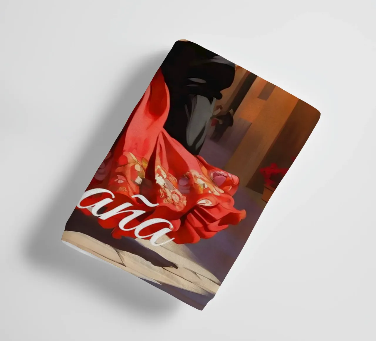 Spagna Ballerini di flamenco Scena asciugamano da bagno da Charnwood Prints