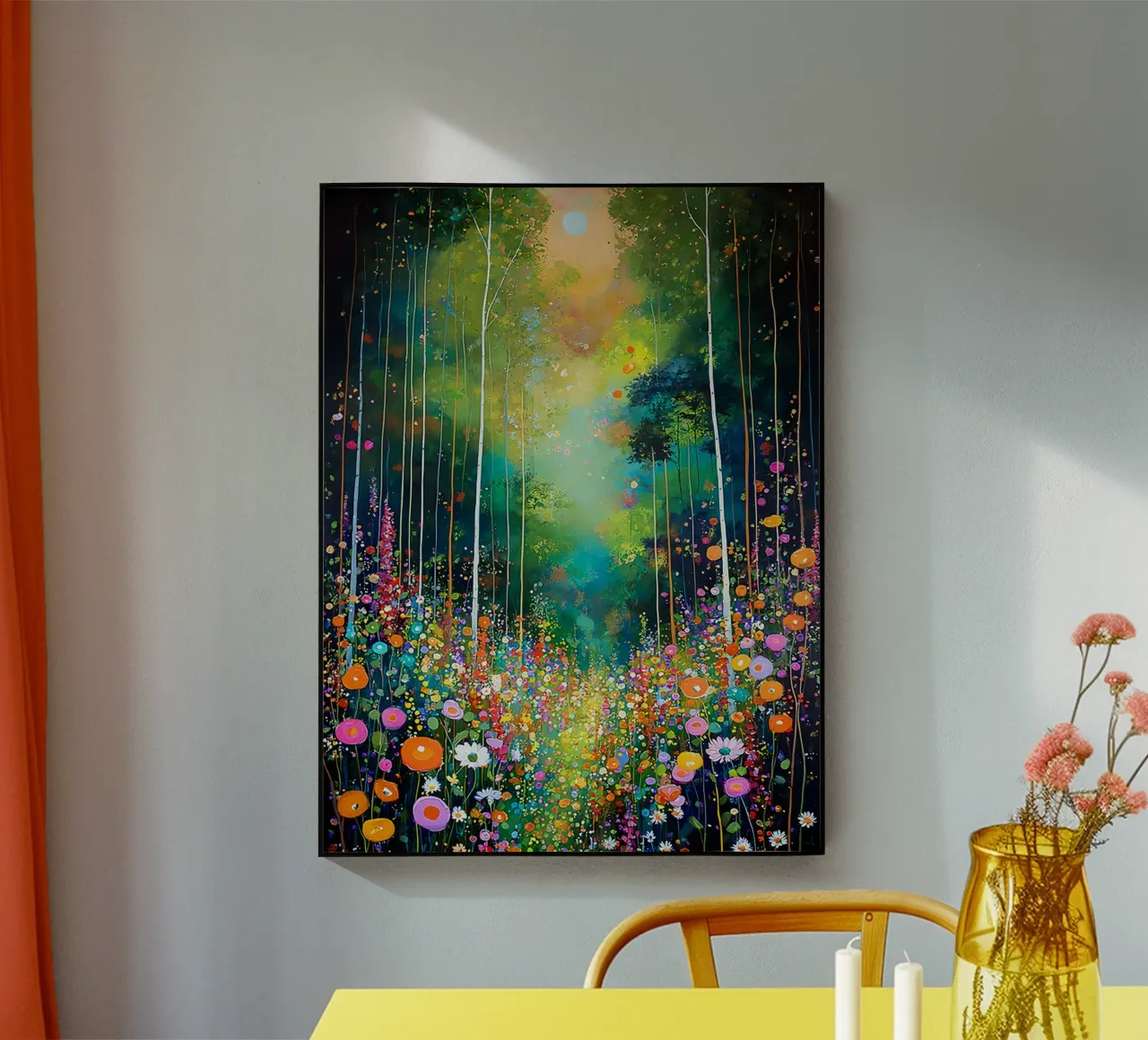 Forest flowers plexiglass da MATEOart