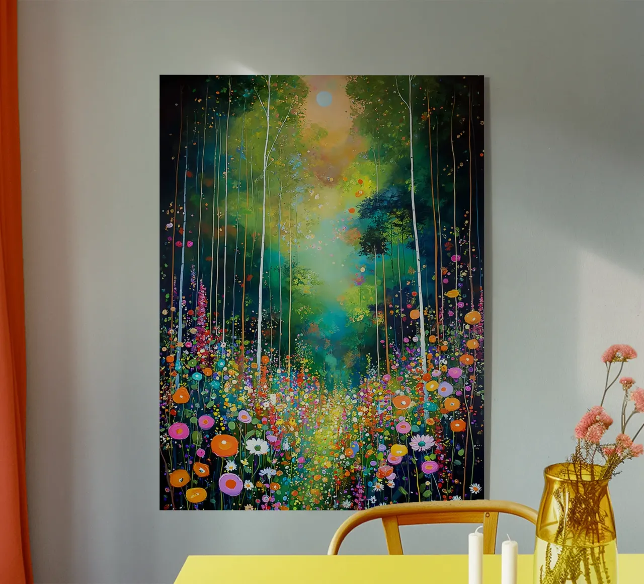 Forest flowers plexiglass da MATEOart