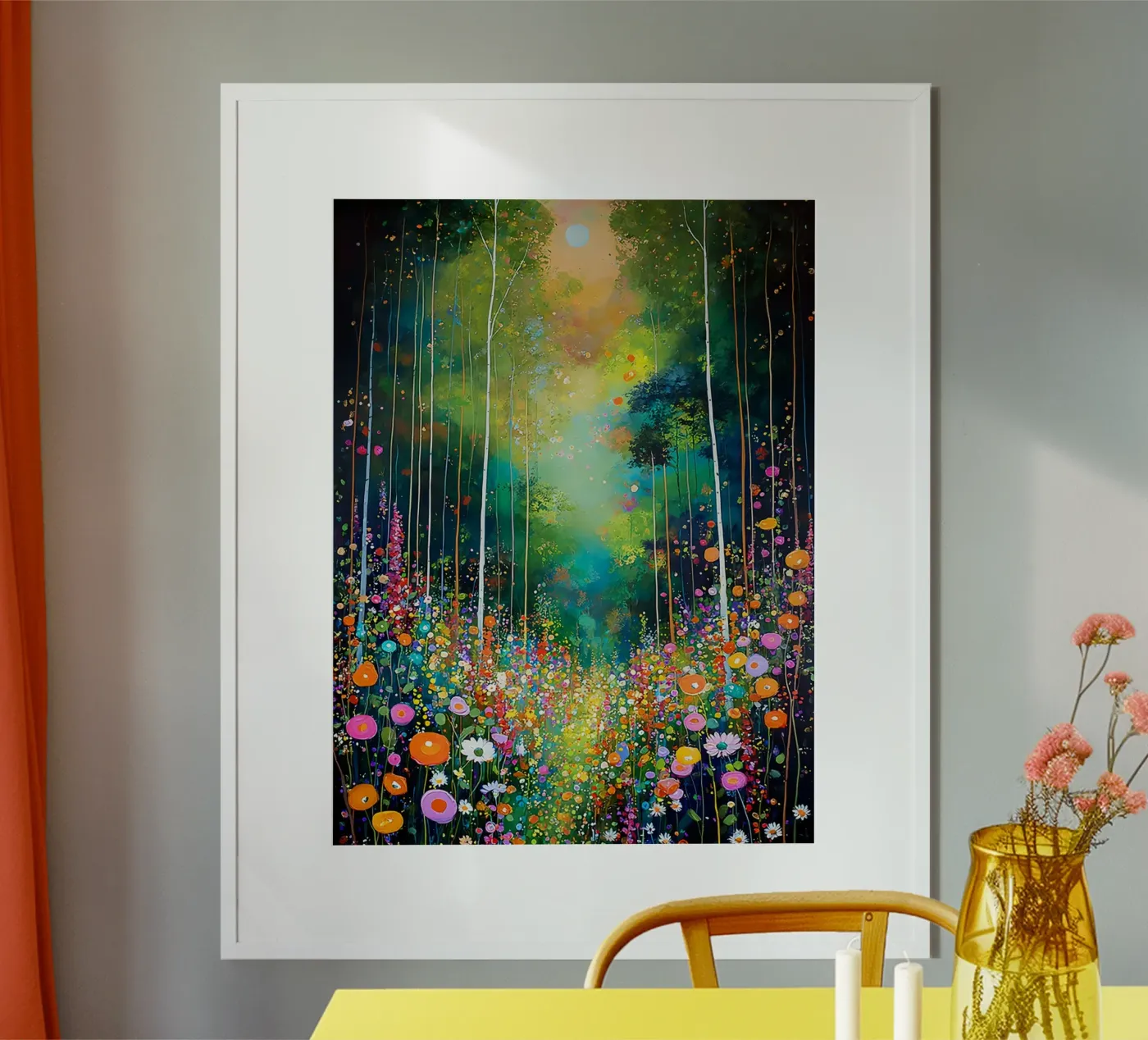 Forest flowers poster da MATEOart
