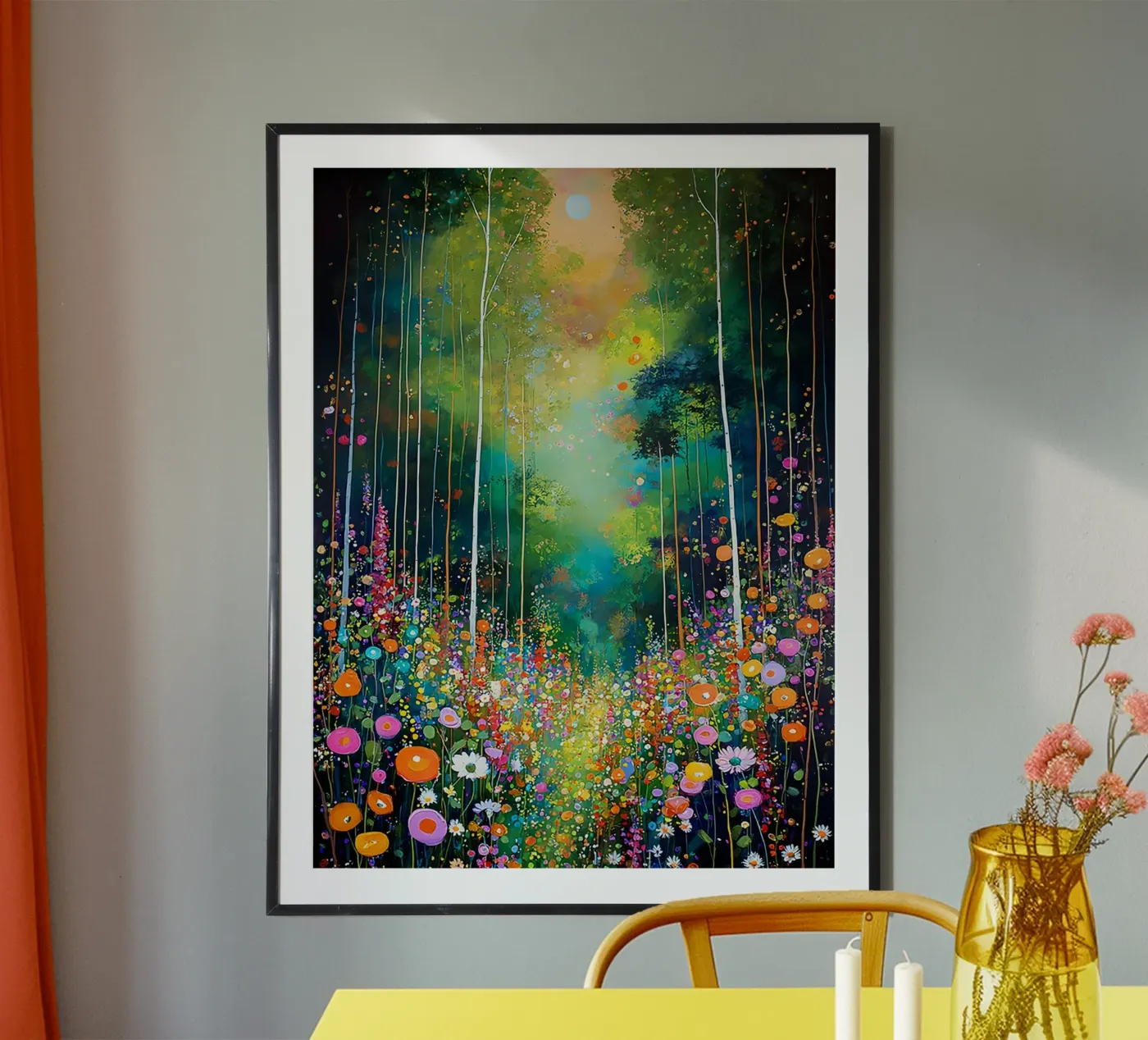 Forest flowers poster da MATEOart