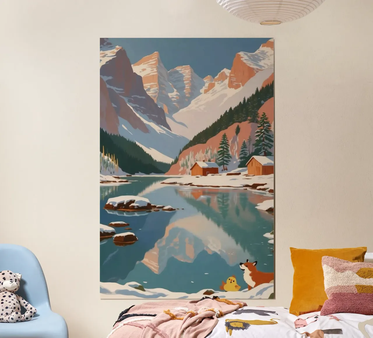 Pragser Wildsee: magia d'inverno | Werk 7 carta hahnemühle da AlbertKlee