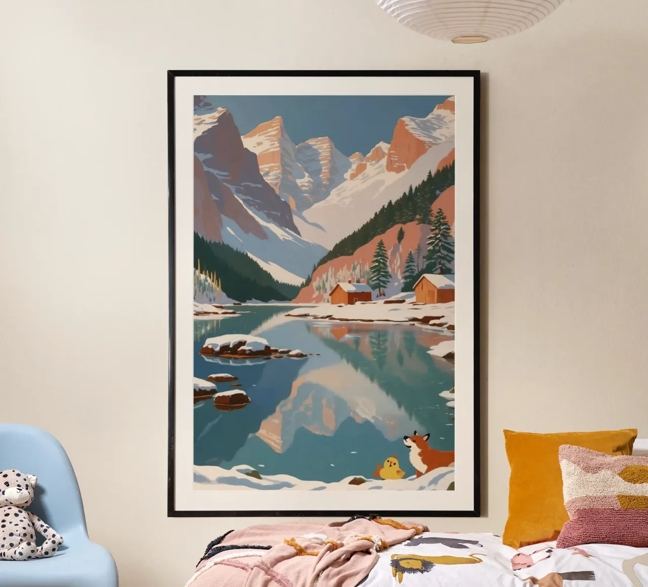 Pragser Wildsee: magia d'inverno | Werk 7 carta hahnemühle da AlbertKlee