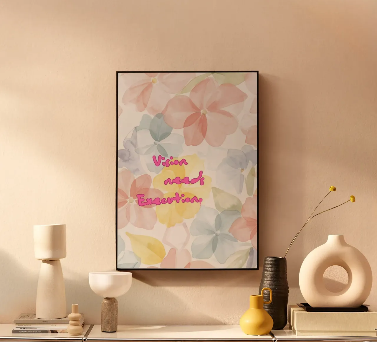 VISION NEEDS EXECUTION forex plate by Muse Society Shop