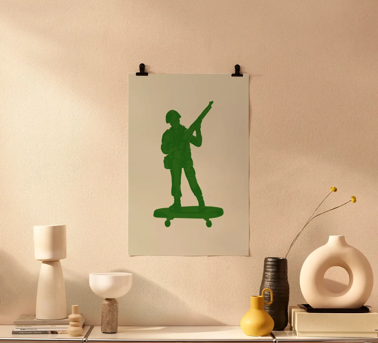 Skate or Die poster con telaio in plastica da Excites
