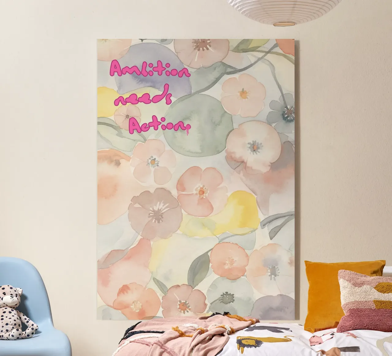 AMBITION NEEDS ACTION plexiglass da Muse Society Shop