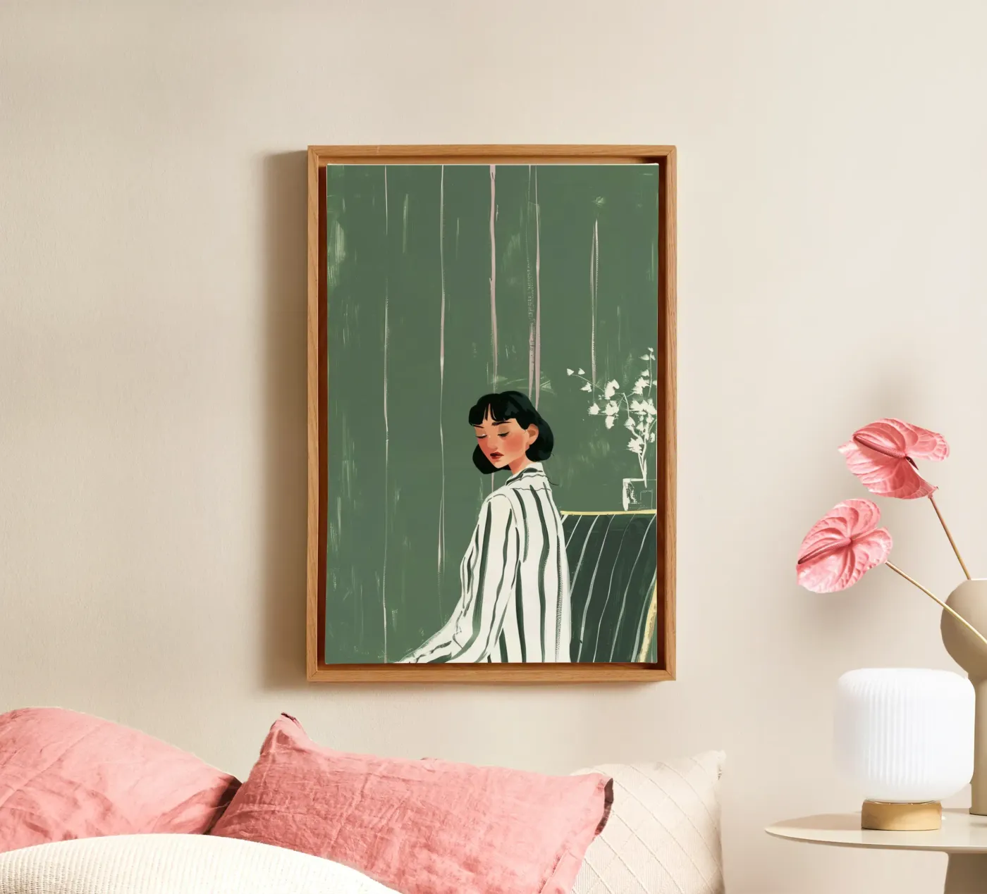 Soft Reflection canvas van lieblu