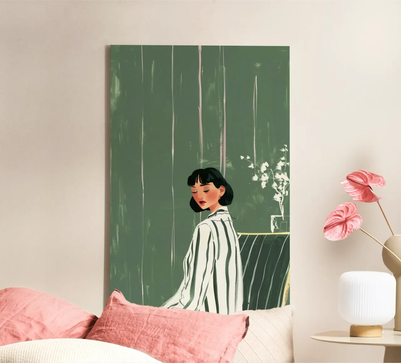 Soft Reflection canvas van lieblu