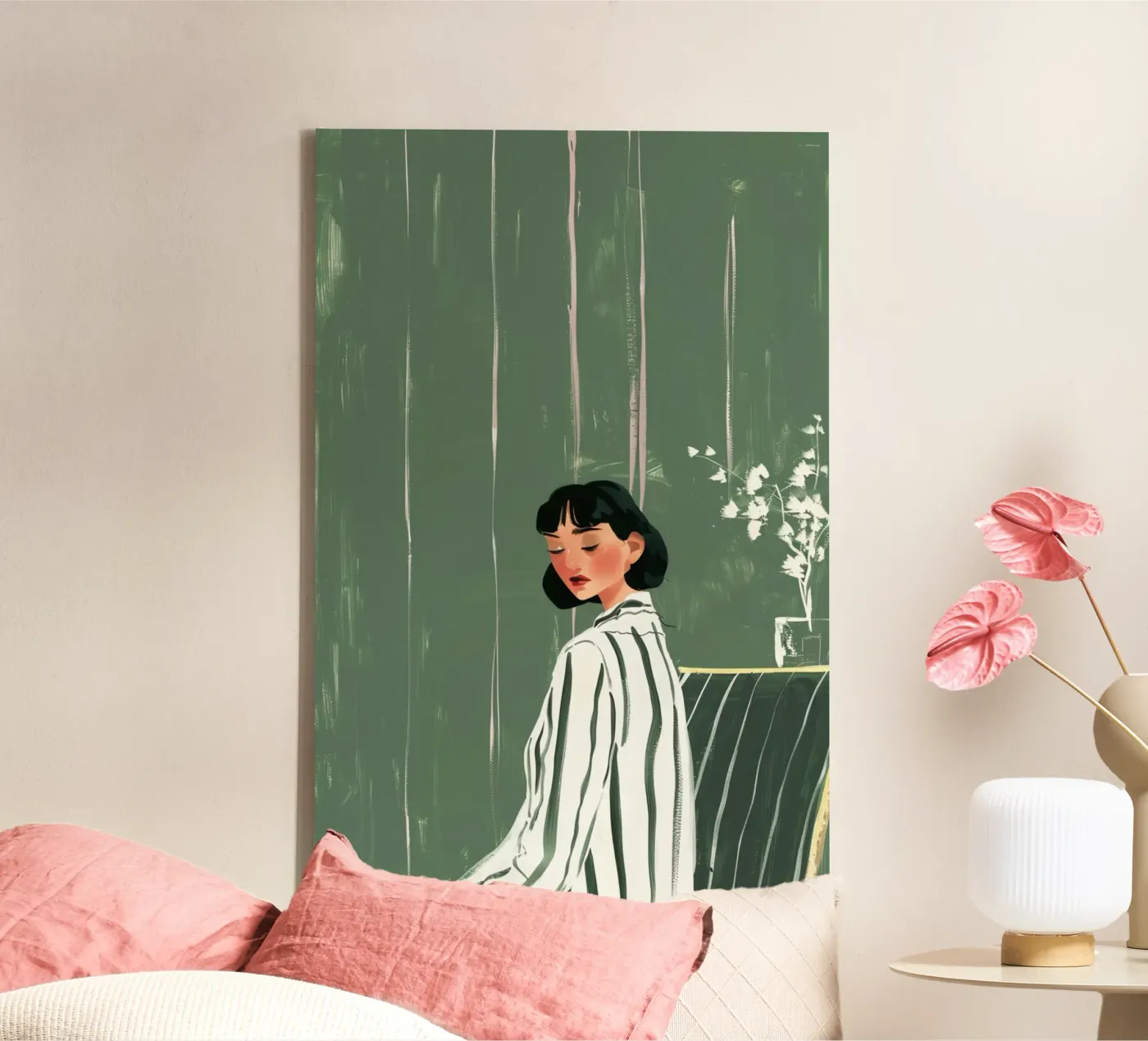 Soft Reflection canvas van lieblu